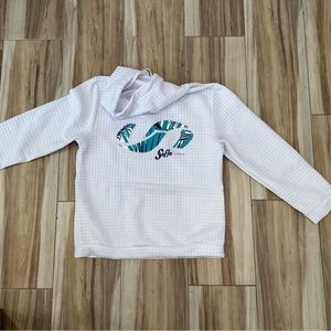 Soflo quilted hoodie